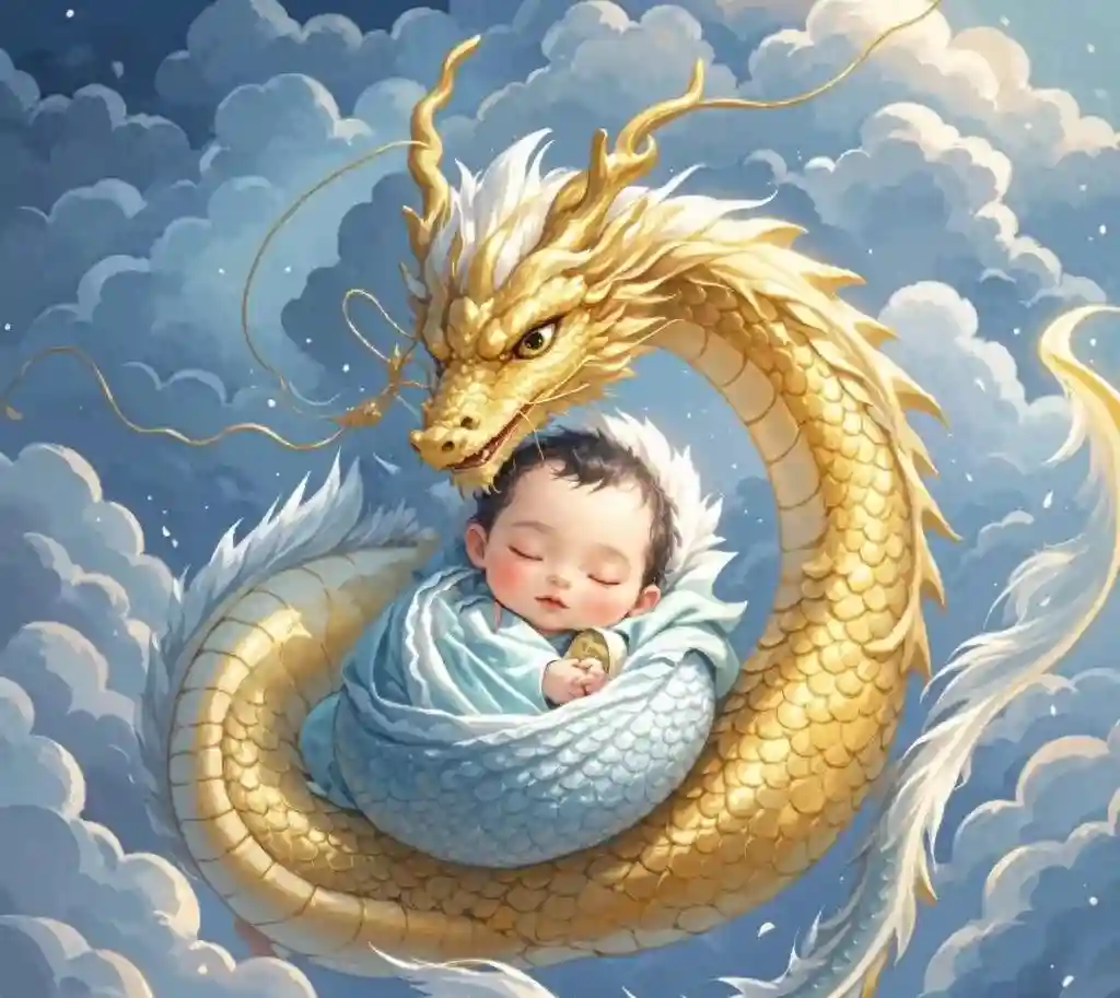 热烈欢迎 2024 年的龙宝宝：吉祥如意的象征 🎉